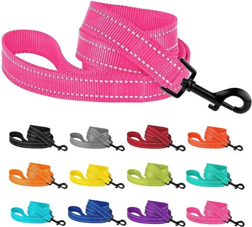Vista 18 de CollarDirect Correa para perro duradera para mascotas, para caminar, entrenar y correr para pequeña, mediana y grande