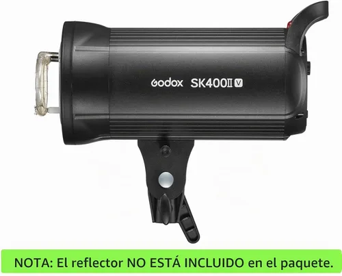 Vista 2 de Godox SK400IIV 400Ws Flash Estroboscópico de Estudio GN65 5700K 2.4G con Lámpara de Modelado LED Montaje Bowens Luz Estroboscópica Monolight