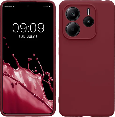 Vista 119 de kwmobile Funda compatible con Xiaomi Redmi Note 9S / 9 Pro / 9 Pro Max - Funda protectora de silicona TPU suave y delgada - Negro mate