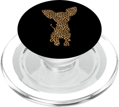 Vista 8 de Chihuahua - Soporte para teléfonos y tabletas, diseño de leopardo