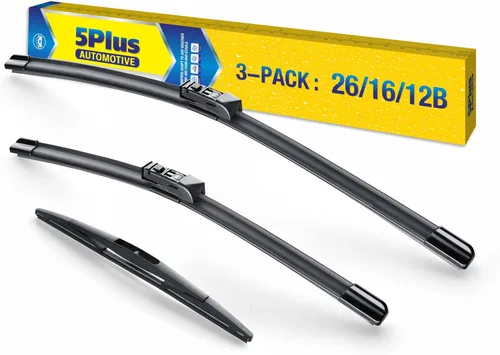 Vista 32 de 3 limpiaparabrisas de repuesto de 26/21/12 pulgadas para Acura MDX 2013 2012 2011 2010 2009 2008 2007, 26 pulgadas + 21 pulgadas