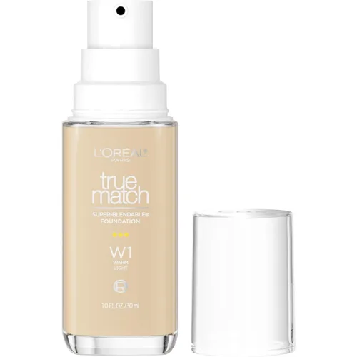 Vista 38 de L'Oreal Paris True Match - Base líquida supermezclable, maquillaje de base líquida de cobertura media, C0.5, ligero, 1 onza líquida