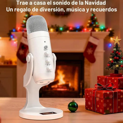 Vista 8 de ZealSound - Micrófono podcast para iPhone, PC y Android con reducción