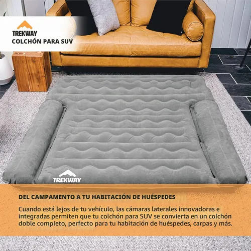 Vista 6 de Offroading Gear Colchón de aire inflable para SUV/Van con cámaras laterales – cama de camping para coche – para 4Runner, Outback, Forester