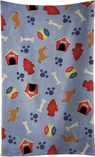 Vista 21 de Caroline's Treasures BB3948KTWL Affenpinscher Dog House Collection - Toalla de cocina para invitados, toalla de baño decorativa para cara, té, paño
