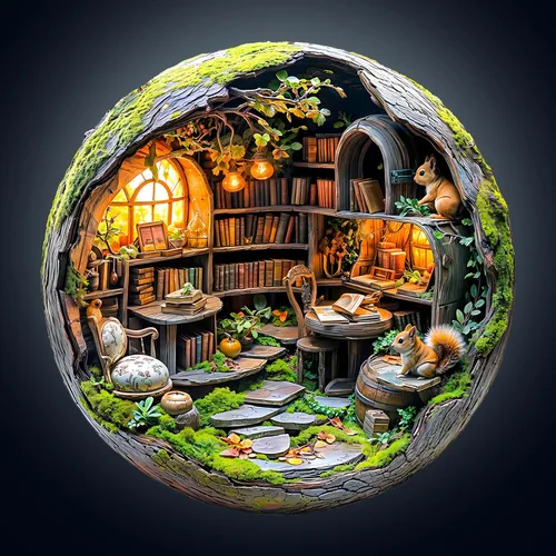 Vista 13 de Rompecabezas de madera para adultos, rompecabezas de madera de gato acogedor de otoño, rompecabezas planos con efecto visual 3D, rompecabezas únicos