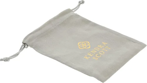 Vista 2 de Kendra Scott Collar con colgante de cristal cruzado de cristal blanco dorado talla única