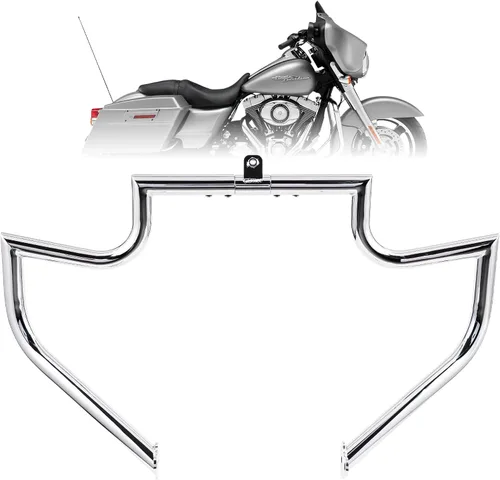 Vista 7 de Kinglemc Barra de Choque para Motor Guarda de Carretera para Harley Davidson Touring Road Glide Road King Street Glide Electra Glide CVO y Modelos