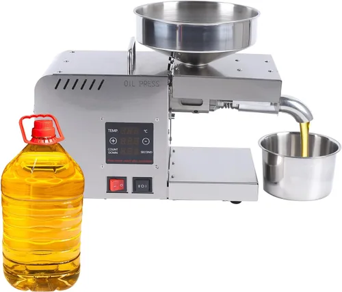 Vista 9 de Máquina de prensa de aceite automática comercial, acero inoxidable automático, extractor de prensa de aceite, aceite orgánico para aguacate, coco