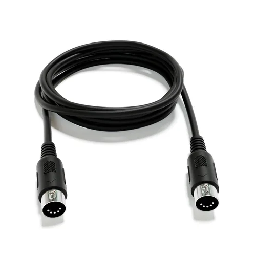 Vista 14 de Cable de audio de extensión MIDI - DIN de 5 pines - macho a macho/hembra [macho a hembra 100 cm - 39,37"]