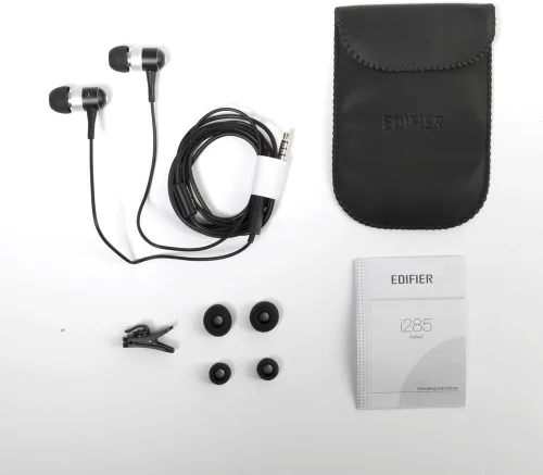 Vista 4 de Edifier i285 / H285i Auriculares para iPhone - Auriculares de alta fidelidad de 0.138 in IEM en el oído Monitor con micrófono y controles de volumen