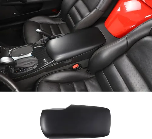 Vista 9 de Cubierta de panel de caja de reposabrazos compatible con Chevy Corvette C6 2005-2013, caja de reposabrazos de control central, accesorios