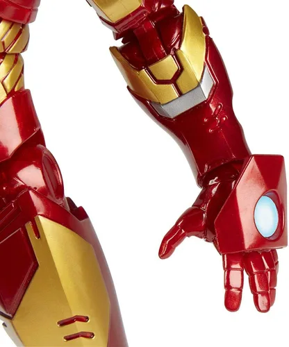 Vista 7 de Marvel Legends Series Iron Man 12 pulgadas.