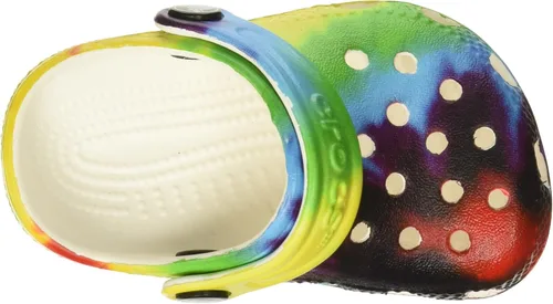 Vista 5 de Crocs Unisex-Child Classic Tie Dye Clogs (Little Big Kid)