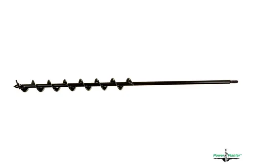 Vista 2 de Power Planter Taladro de bombilla y herramienta para plantas de cama, broca de taladro de jardín de 2 x 36 pulgadas con accionamiento hexagonal