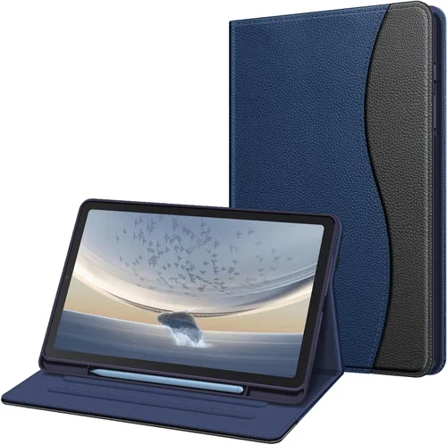 Vista 21 de Fintie Funda para Samsung Galaxy Tab S6 Lite 10.4 Pulgadas 2024/2022/2020 con Soporte para S Pen, Funda Trasera de TPU Blanda con Visor Multiángulo