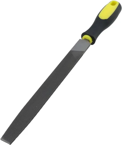 Vista 10 de Lima plana de 6 pulgadas de longitud, lima de mano de acero de alto carbono con mango ergonómico para remover, refinar, dar forma y raspar proyectos
