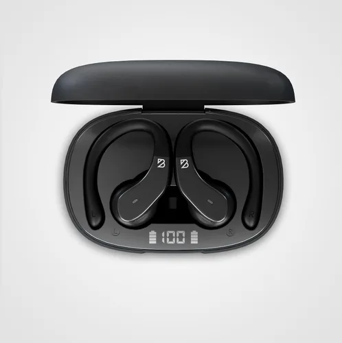 Vista 7 de Back Bay Audio - Auriculares inalámbricos para corredores, auriculares Bluetooth envolventes para entrenamiento, auriculares Bluetooth inalámbricos