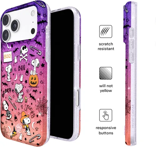 Vista 1024 de VELVET CAVIAR Funda para iPhone 15, compatible con MagSafe, probada contra caídas de 10 pies, fundas protectoras de diseño, leopardo color rosa