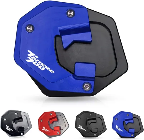 Vista 7 de Soporte lateral de motocicleta compatible con Tenere 700 XTZ 700 T7 2019-2023 Negro XTZ690 Tenere 2019-2021 Tenere 700 Rally 2020-2023 Tenere 700