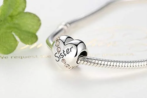Vista 4 de Ouroyea Colgante de plata de ley 925, joyería para niña, regalos para mujer, pulsera y collar