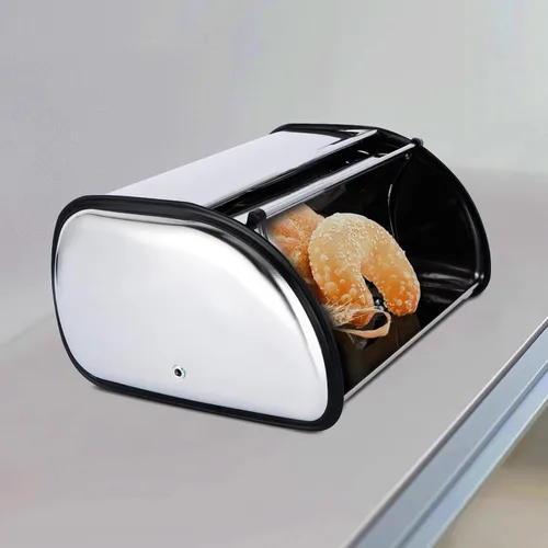 Vista 6 de DOITOOL Caja de almacenamiento de pan grande para el hogar y la panadería, sin ventana, sin asa y diseño resistente, sin base, 1 ud