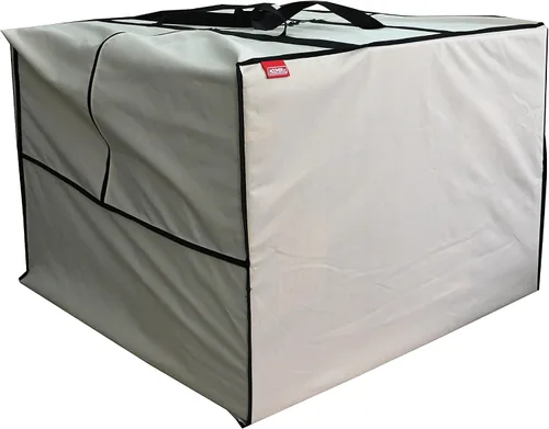 Vista 3 de Bolsa de almacenamiento cuadrada para cojines y fundas para exteriores, bolsas protectoras con cremallera y asas, 32 pulgadas de largo x 32 pulgadas
