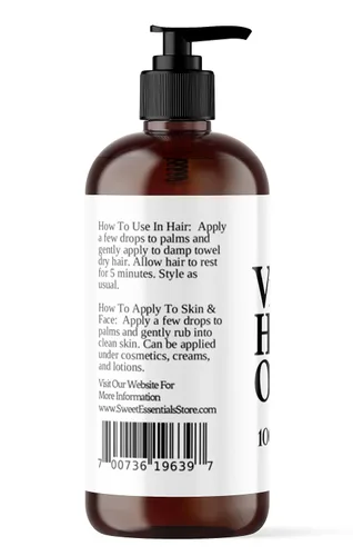 Vista 2 de Aceite de semilla de cáñamo orgánico extra sin refinar (grado alimenticio) 8 onzas Cannabis sativa Importado de Canadá 100% puro prensado