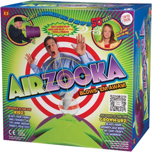 Vista 4 de Can You Imagine Airzooka – Juguete verde , Negro/Plateado