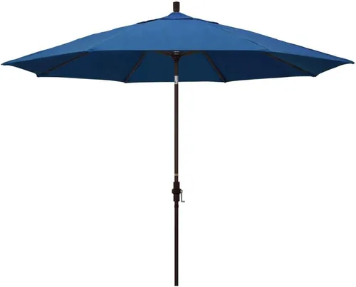 Vista 24 de California Umbrella 11' Rd Tahoe Series Aluminum Patio Umbrella Beige antiguo