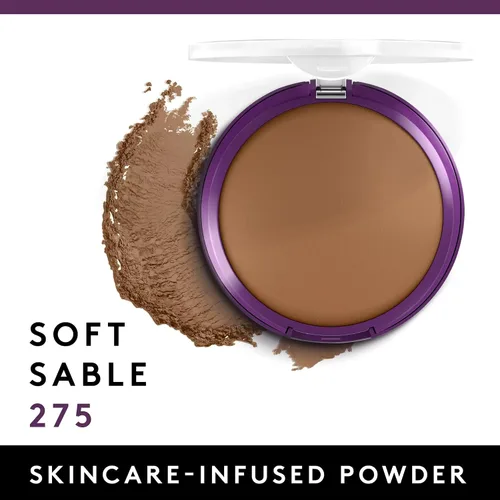 Vista 2 de Covergirl Simply Ageless - Polvo prensado difuminador instantáneo antiarrugas, color sable suave, 0.39 onzas.