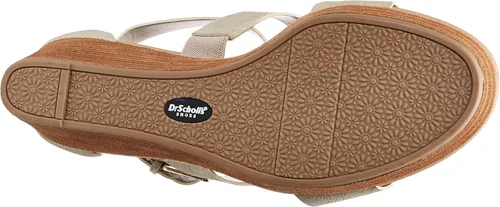 Vista 4 de Dr. Scholl's Shoes Sandalia de plataforma de cuña para mujer Barton