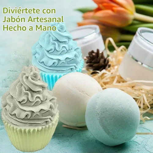 Vista 3 de Moldes de silicona para cupcakes de helado 3D para hacer velas molde