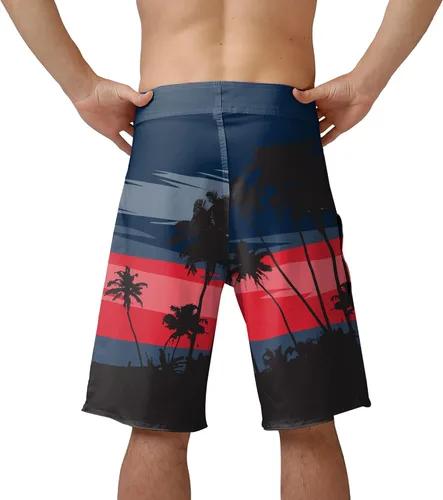 Vista 47 de FOCO Bañador con logotipo del equipo de la NFL para hombre Sunset