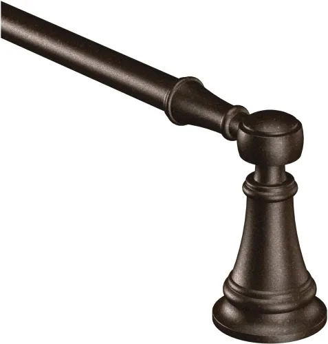 Vista 7 de Moen YB8418BG Weymouth - Toallero individual de 18 pulgadas, oro cepillado