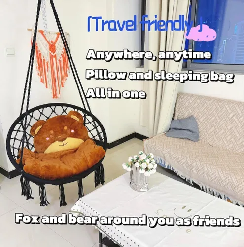 Vista 6 de Saco de dormir para niños, sacos de dormir de animales para niños, niños y niñas. Almohada suave, tapete para la siesta, hora de la siesta