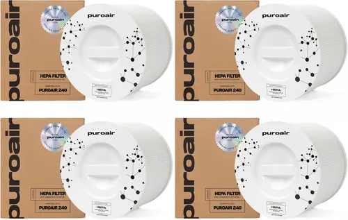 Vista 10 de PuroAir 240 Filtro de Reemplazo - Filtros HEPA hasta 99.9% de Humo, Polen, Polvo y Contaminantes Domésticos Comunes - Filtro de Aire HEPA