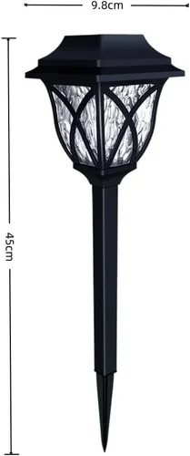 Vista 2 de Solar Pathway Lights Outdoor, 6 Pack, RGB Color Changing, IP65 Waterproof & Weather Resistant, Garden Lights for Yard, Patio, Walkway, Landscape