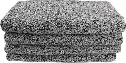Vista 24 de Everplush Diamond Jacquard - Juego de 6 toallas de baño de lujo, súper suaves, de gran tamaño, altamente absorbentes y de secado rápido para baño
