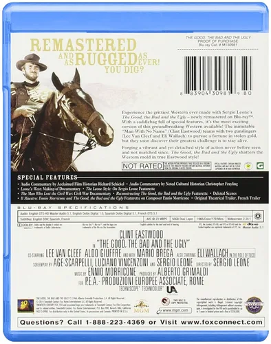 Vista 2 de The Good, The Bad and the Ugly Blu-ray