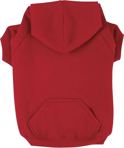 Vista 9 de Sudadera con capucha básica de poliéster/algodón de Zack & Zoey, XS, bluebird
