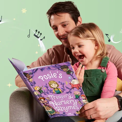 Vista 6 de Your Treasury of Nursery Rhymes - A Personalized Book for Babies & Children - Wonderbly (Hardcover)