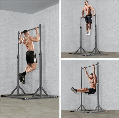 Vista 6 de SELEWARE Power Cage Accessories, Dip Handles, Pull‑Up Stations, and Multi‑Grip Training Attachments