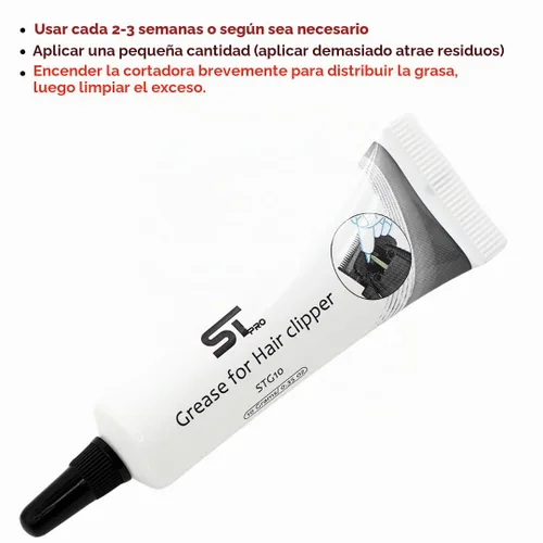 Vista 4 de Supreme Trimmer - Grasa lubricante profesional para cortapelos