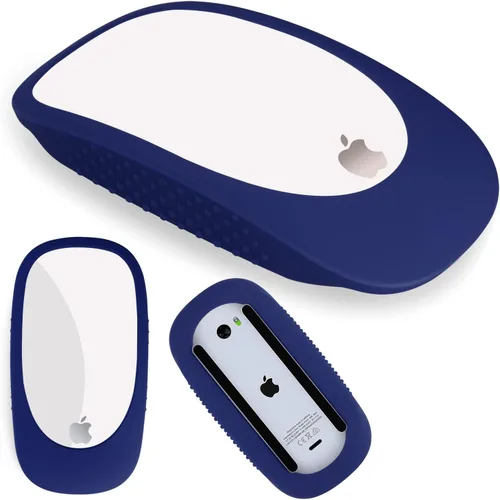 Vista 16 de Protector de silicona para Apple Magic Mouse, iMac Magic Mouse Cover Case - Funda protectora anticaídas (negro)