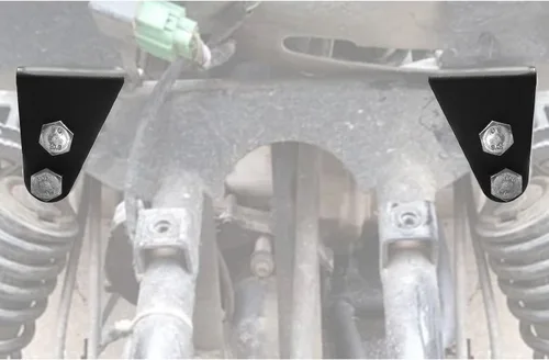 Vista 4 de WeiSen Kit de elevación de choque ATV de 2 pulgadas, elevación de suspensión delantera y trasera compatible con Honda TRX300 FourTrax 1993-2000