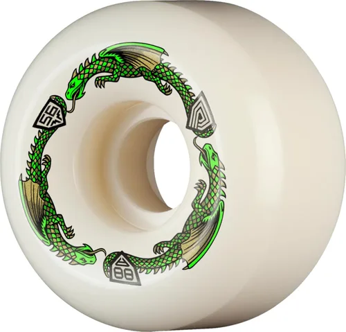 Vista 14 de Ruedas de patineta Powell Peralta Dragon Formula 88A, A2, 54mm x 39mm