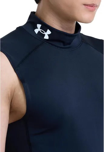 Vista 3 de Under Armour HeatGear Armour Compresión Mock Sin Mangas para Hombre