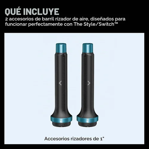 Vista 7 de BaBylissPRO The Style/Switch 5-in-1 Air Styling and Drying System, Ionic Lightweight Multi-Styler Hot Air Styler