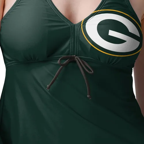 Vista 537 de FOCO Women's NFL Team Logo Ladies Bathing Swim Wear Suit